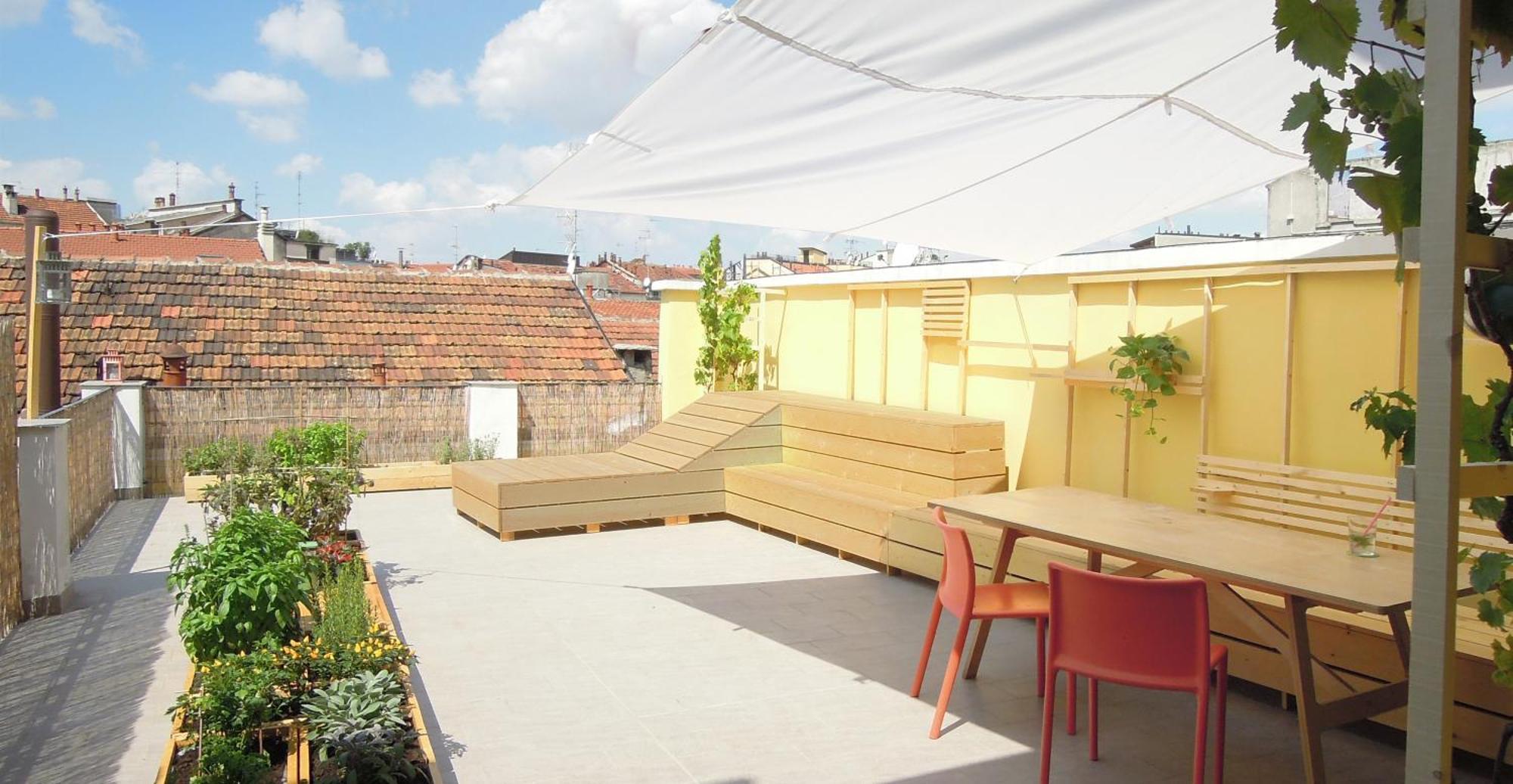 Roof Terrace Flat Apartment Milan Bagian luar foto