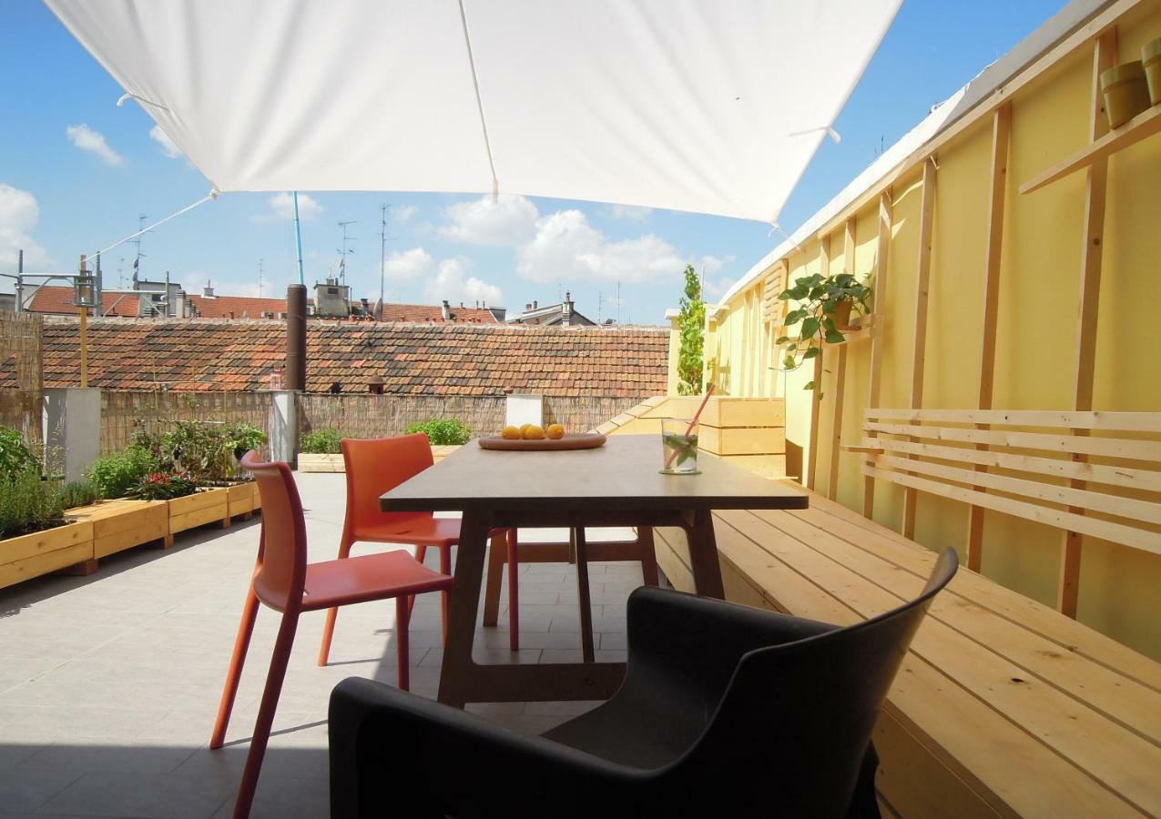 Roof Terrace Flat Apartment Milan Bagian luar foto